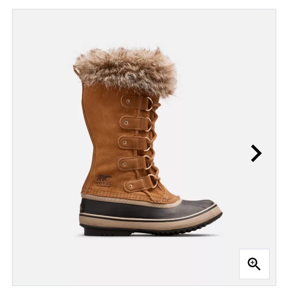 Sorel Brown and Black Fur-Trimmed Boots - Picture 1 of 6